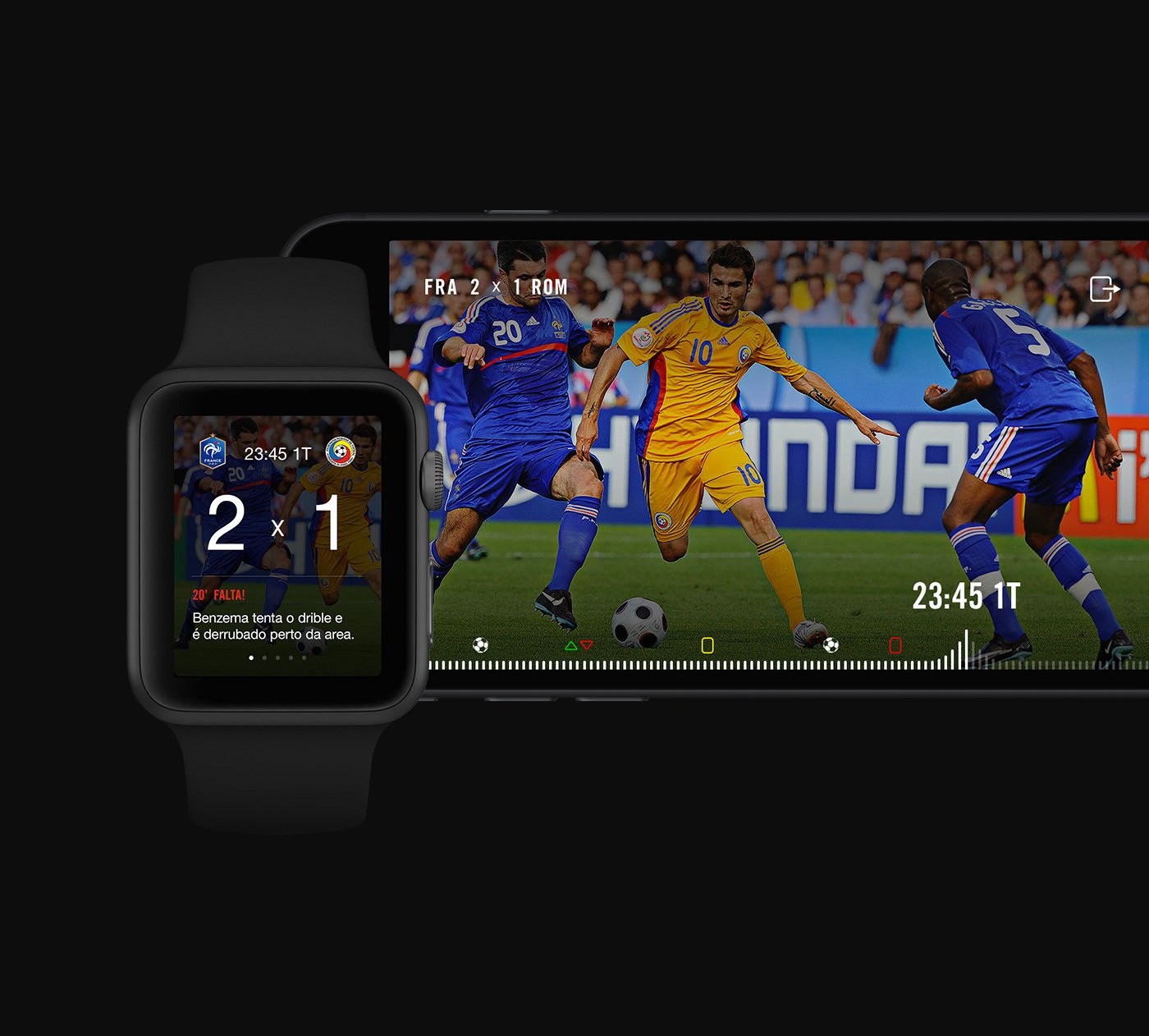 Turner Sports final design — desktop interface overview